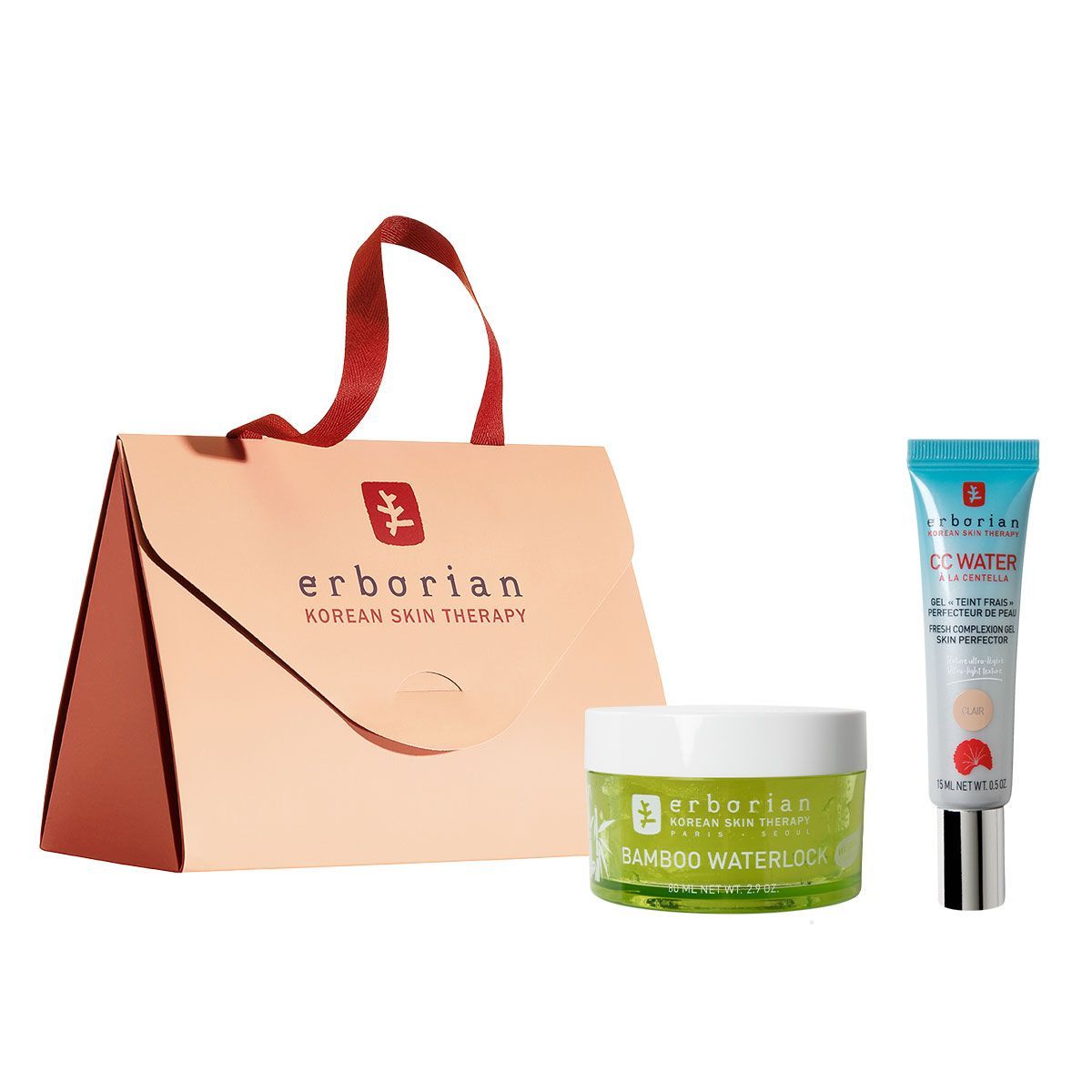 

Набор 2 в 1: Бамбук Увлажняющая маска и CC WATER крем для лица Cветлый 15 мл