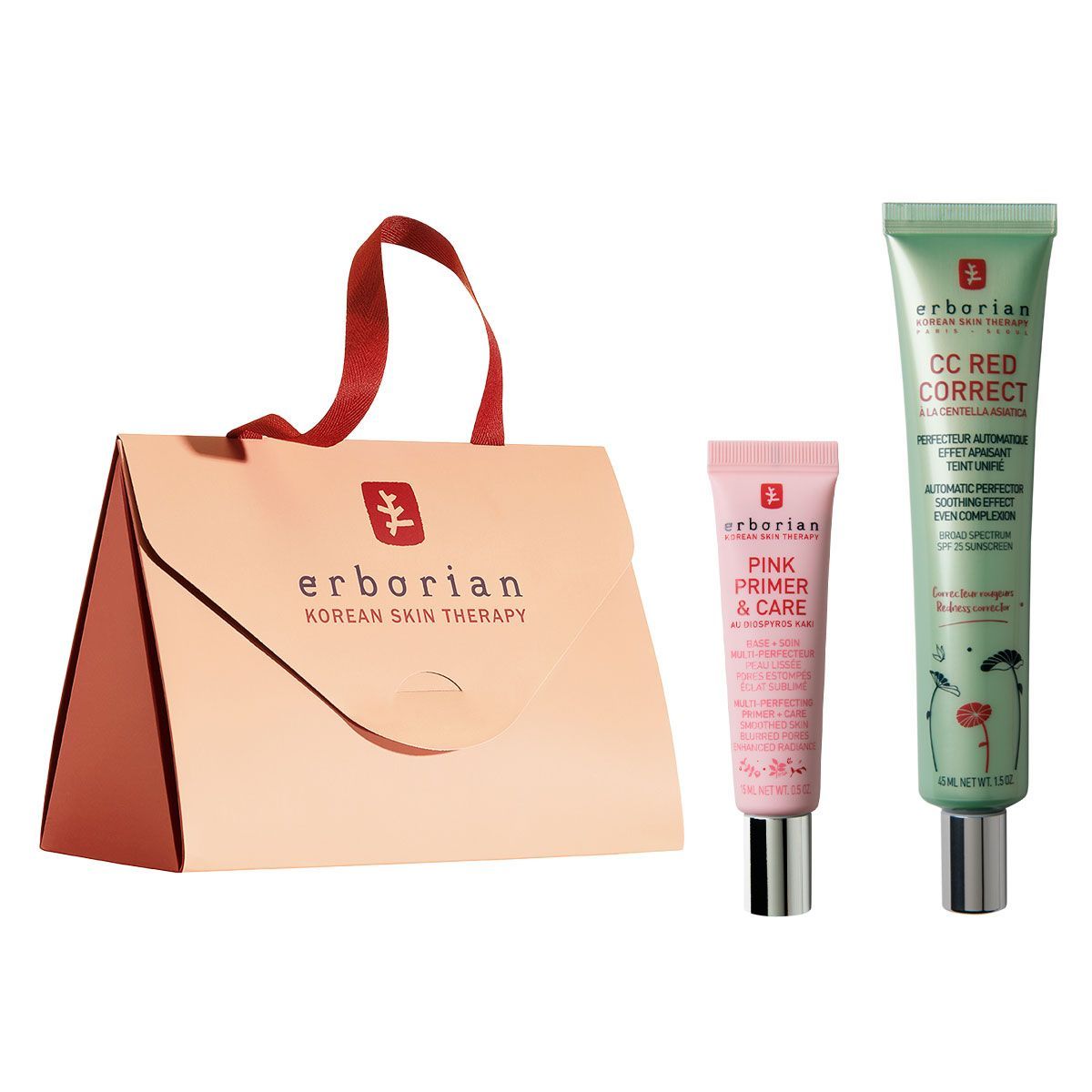 

Набор 2 в 1: PP праймер 15 мл и CC RED Корректирующий крем 45 мл