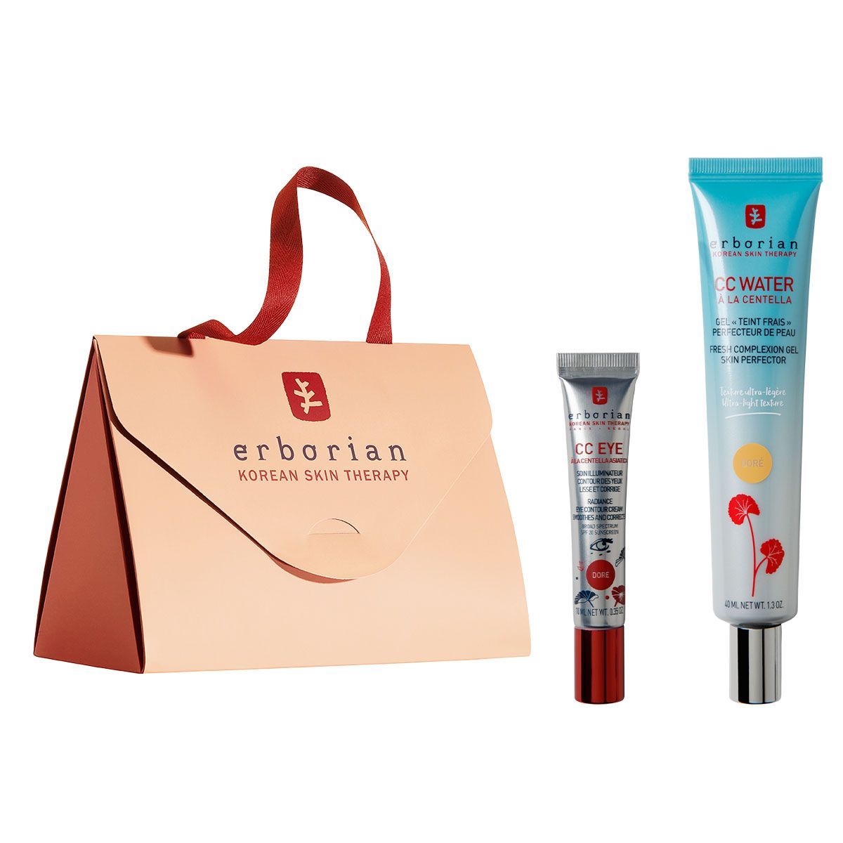 

Набор 2 в 1: CC WATER крем для лица 40 мл и СС крем для кожи вокруг глаз, тон Золотистый