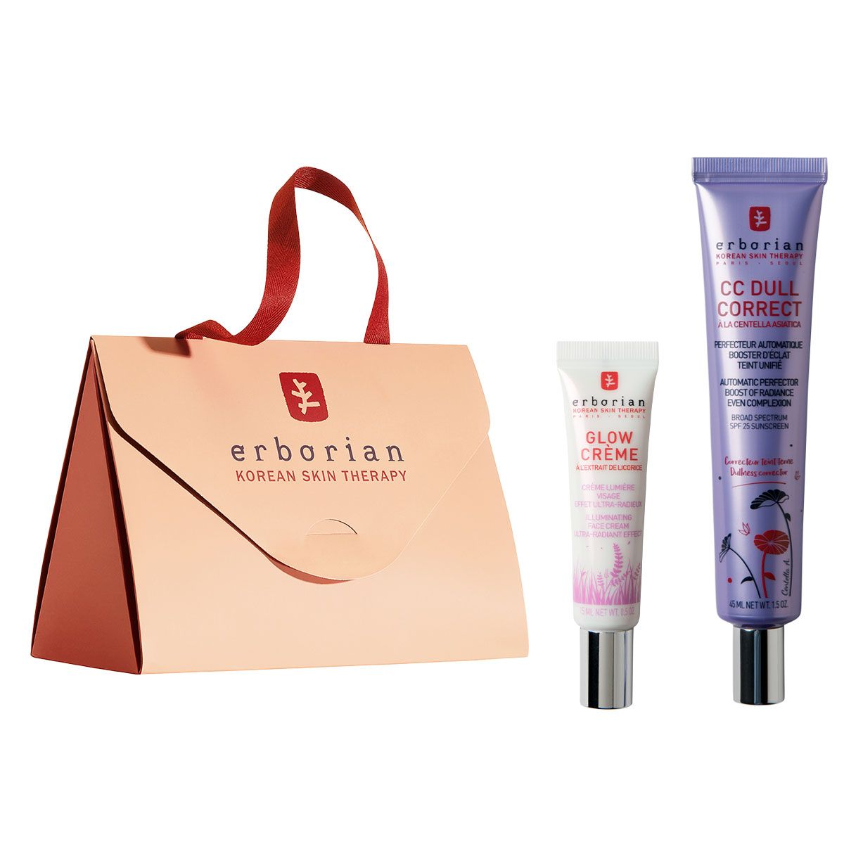 

Набор 2 в 1: Glow крем 15 мл и CC Dull корректирующий крем 45 мл