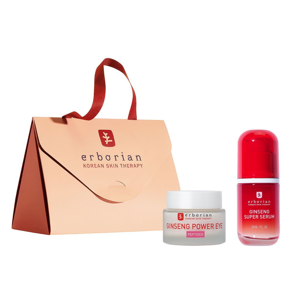 

Набор 2 в 1: Корейский Женьшень крем для кожи вокруг глаз и Женьшень суперсыворотка